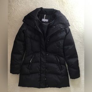 Marc New York (Andrew Marc) black puffer parka coat
